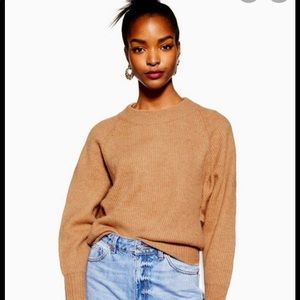Selected femme knit in camel